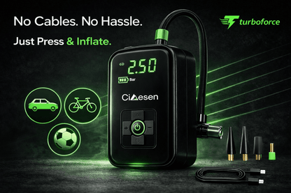 Portable Air Compressor with Auto Stop – 150 PSI Power