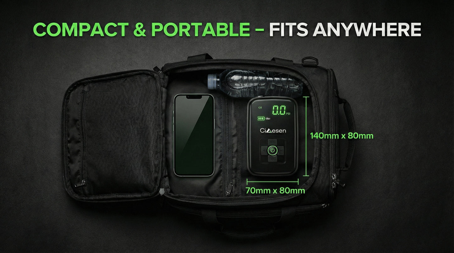 Portable Air Compressor with Auto Stop – 150 PSI Power